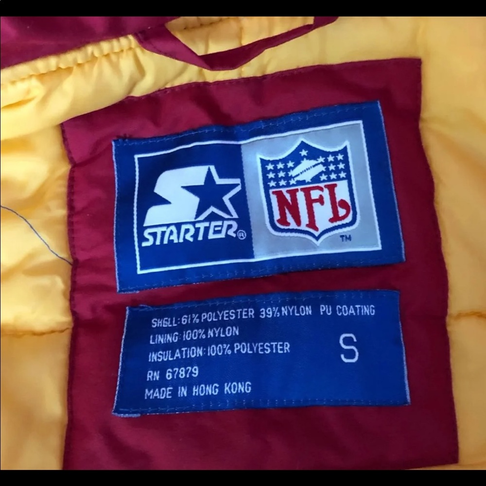 Starter Washington Redskins Jacket - Picture 10 of 12